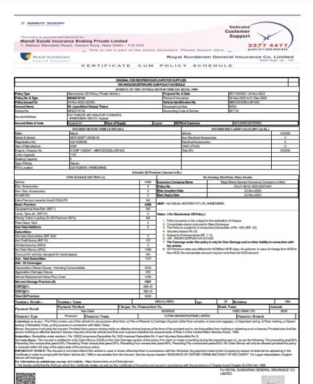 Maruti Suzuki Swift [2018-2021] VXi