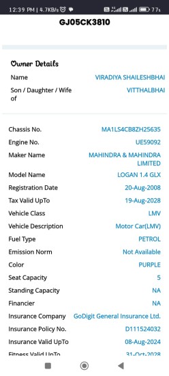 Mahindra-Renault Logan [2007-2009] GL 1.4